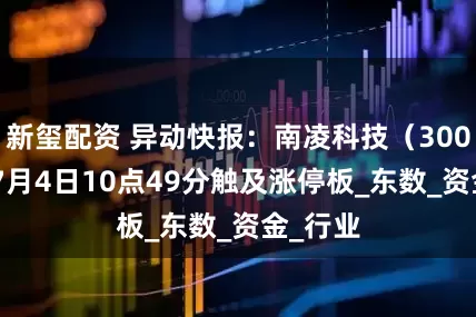 新玺配资 异动快报：南凌科技（300921）7月4日10点49分触及涨停板_东数_资金_行业